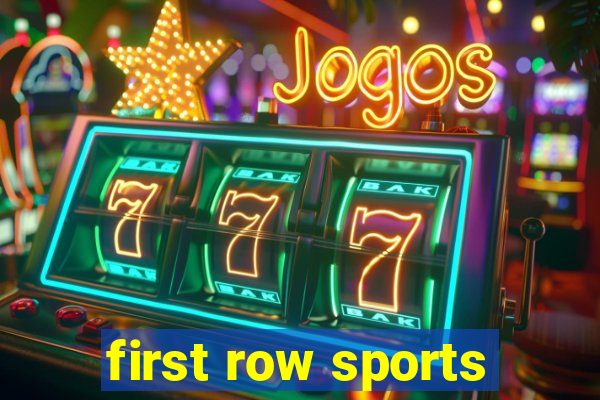 first row sports